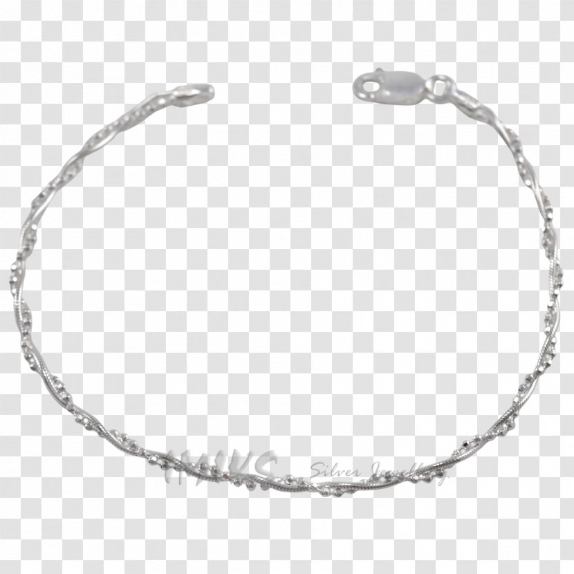 Earring Bracelet Anklet Jewellery Silver - Necklace Transparent PNG