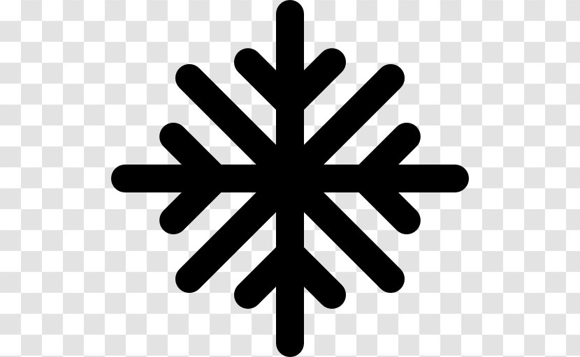 Snowflake Emoji Cold Transparent PNG