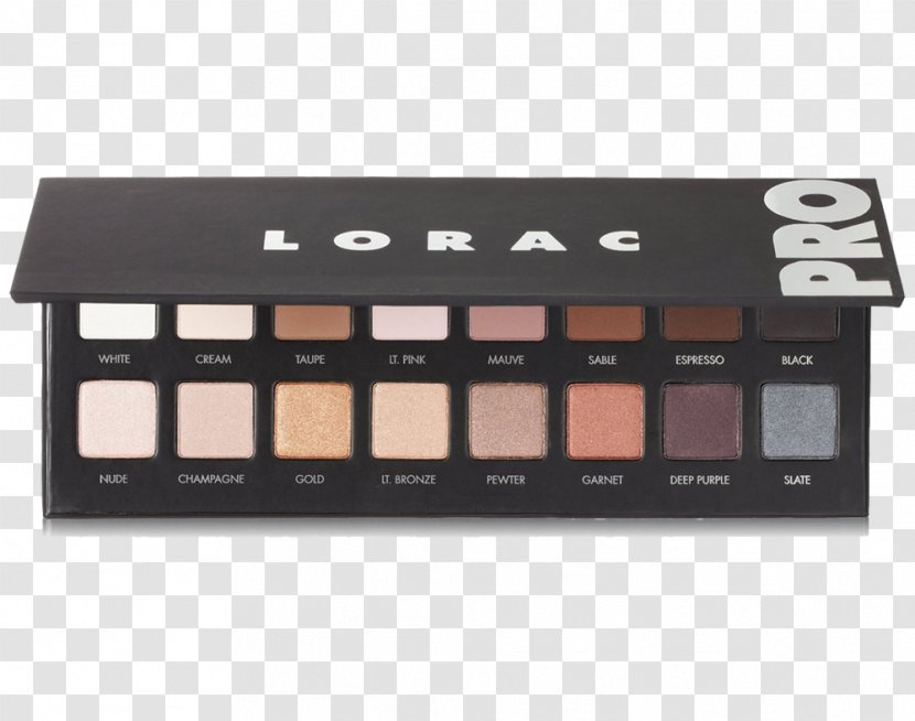 LORAC PRO Palette 2 Eye Shadow Cosmetics - Lorac Mega Pro 3 - Zalo Transparent PNG