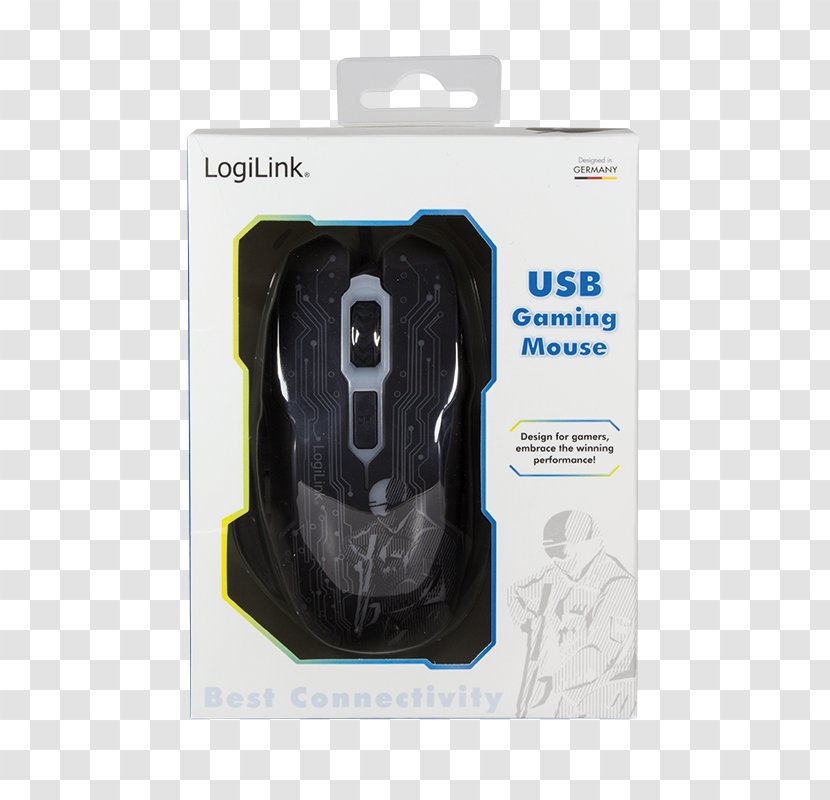 Computer Mouse Optical 2direct LogiLink Gaming - Scroll Wheel Transparent PNG