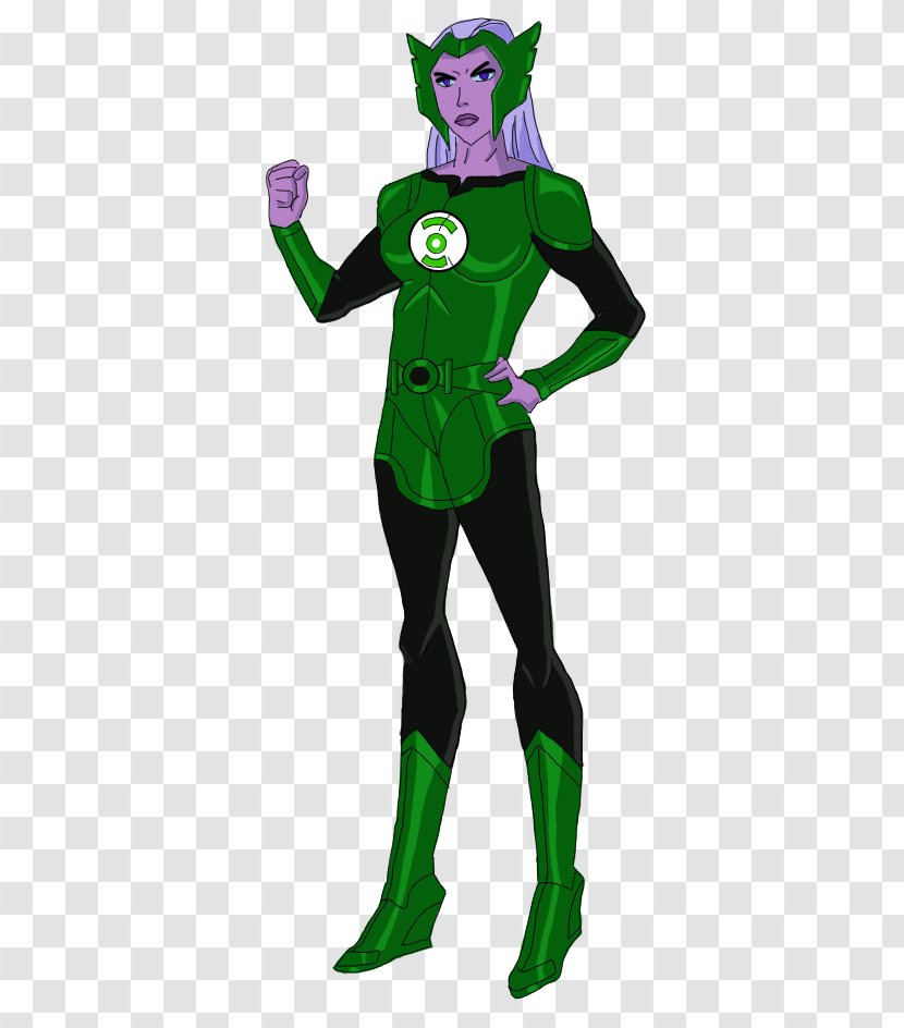Boodikka Green Lantern Corps Black Canary Superhero - Costume - Dc Comics Transparent PNG