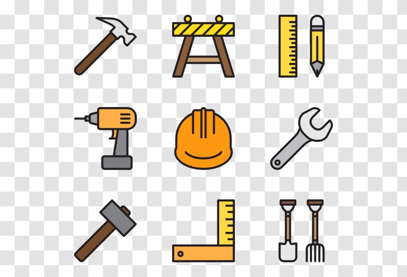 Clip Art Product Design Line Tool Technology - Yellow - Home Repairing Transparent PNG