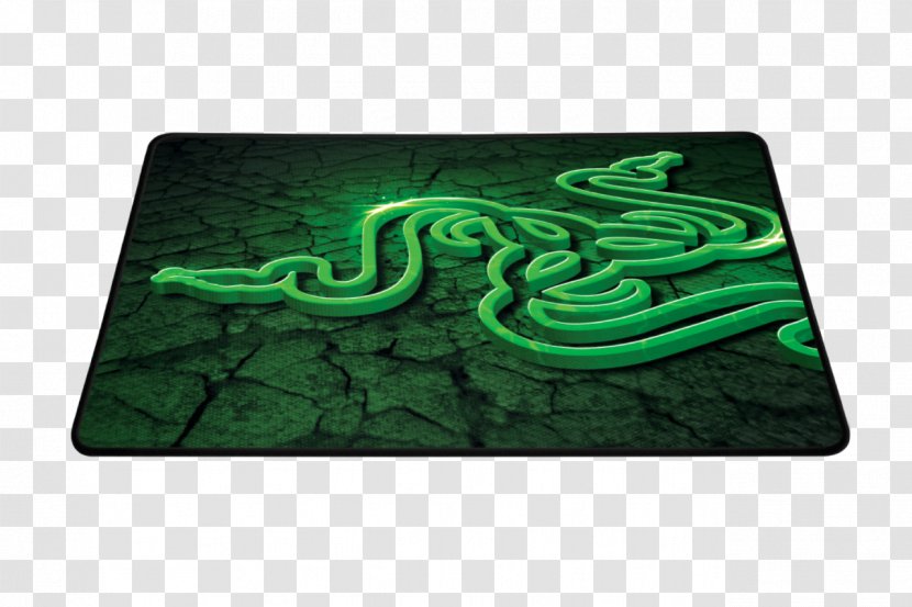 Laptop Mouse Mats Razer Inc. Computer Sensor - Green - Padded Transparent PNG