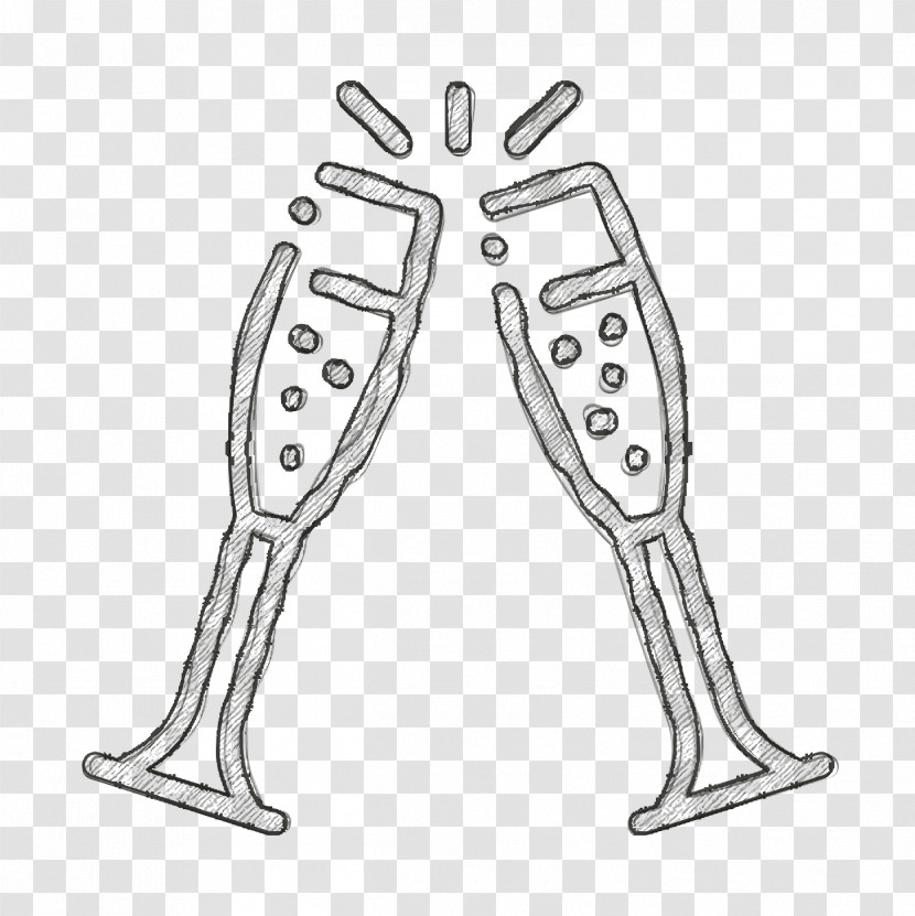 Wedding Icon Cheers Icon Toast Icon Transparent PNG