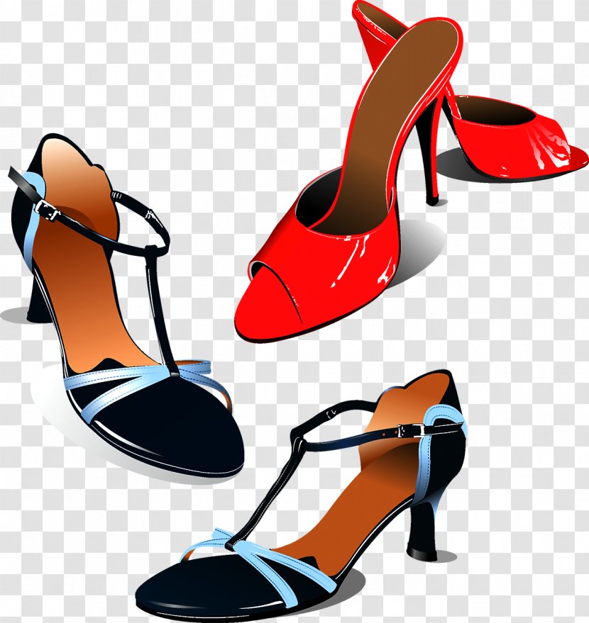 Slipper Shoe High-heeled Footwear Sandal - High Heeled - Ms. Heels Transparent PNG