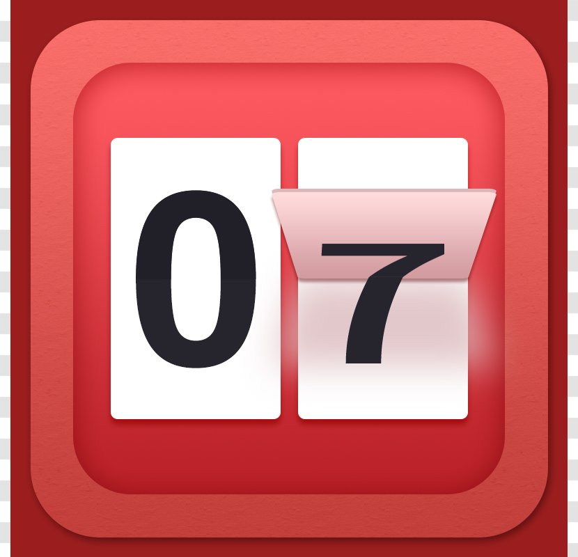 Download Icon - Text - Calendar Transparent PNG