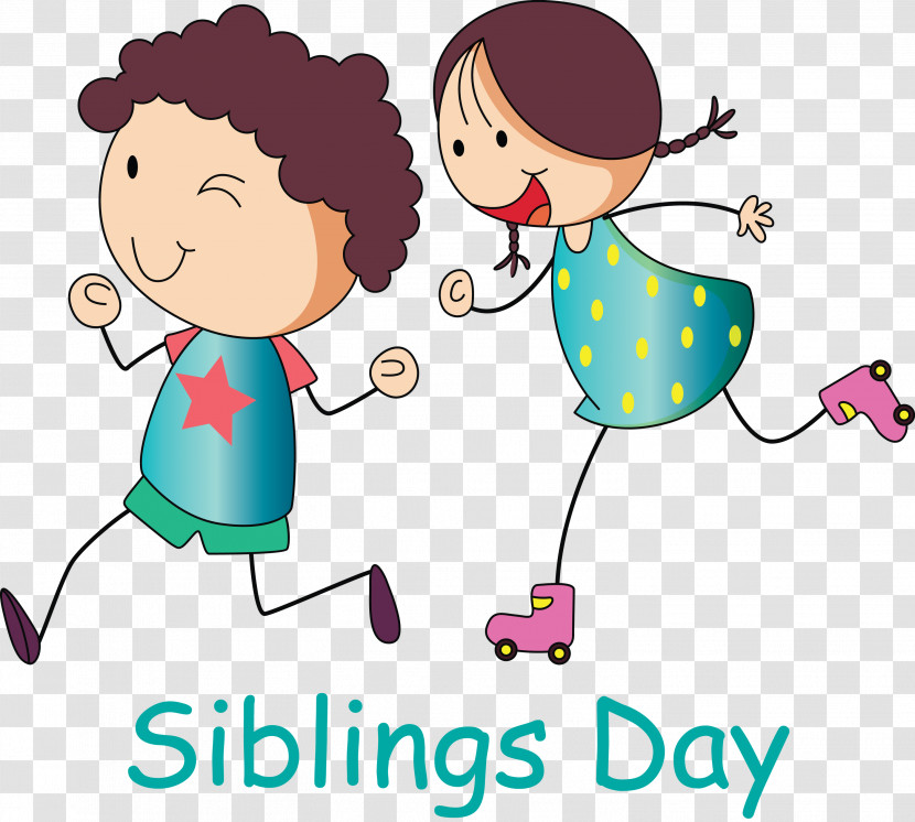 Happy Siblings Day Transparent PNG