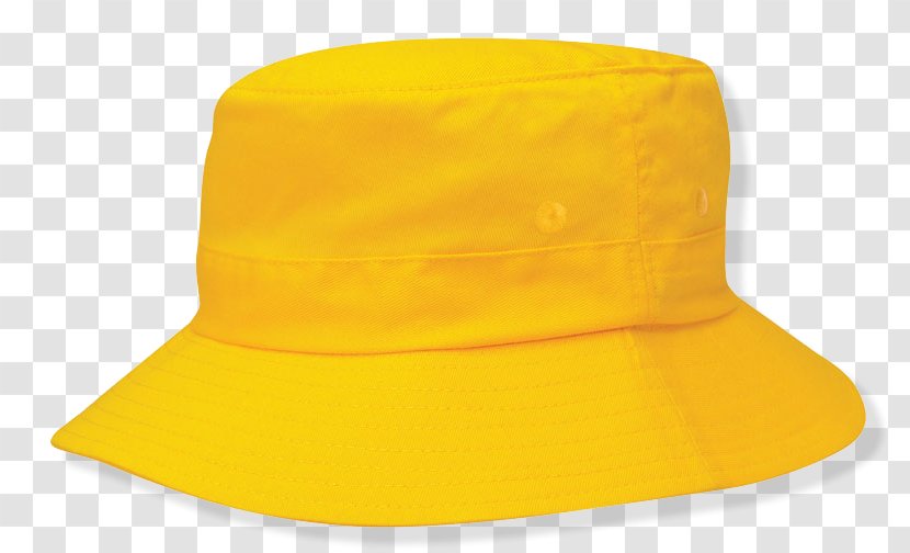 Bucket Hat Headgear Cap Car - Yellow - Twill Transparent PNG