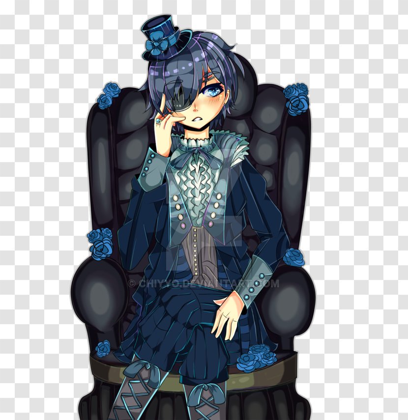 Ciel Phantomhive Fan Art Black Butler DeviantArt - Silhouette Transparent PNG