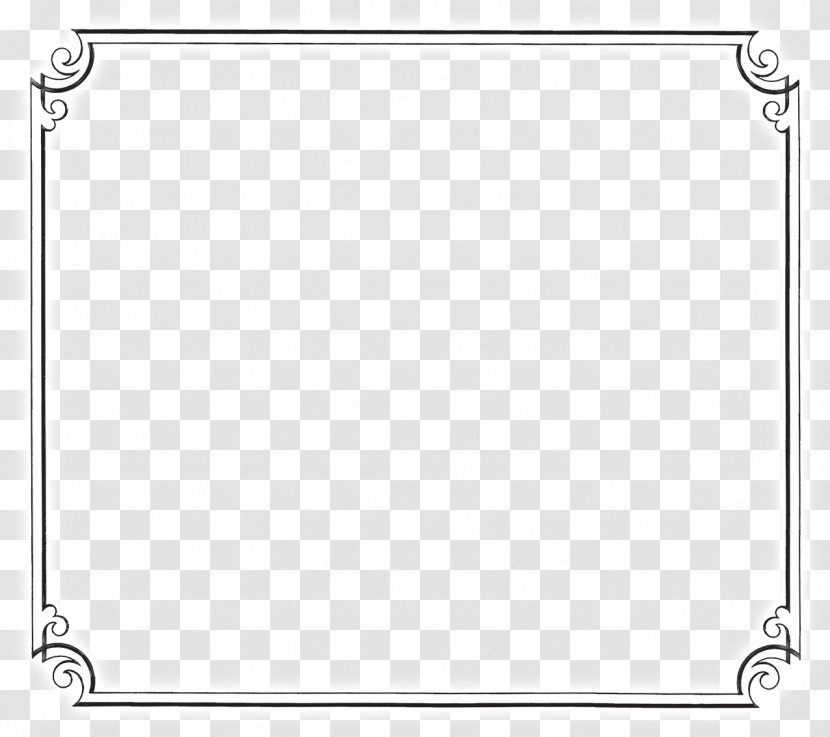 Photo Booth Black And White - Picture Frame - Erdding Design Element Transparent PNG