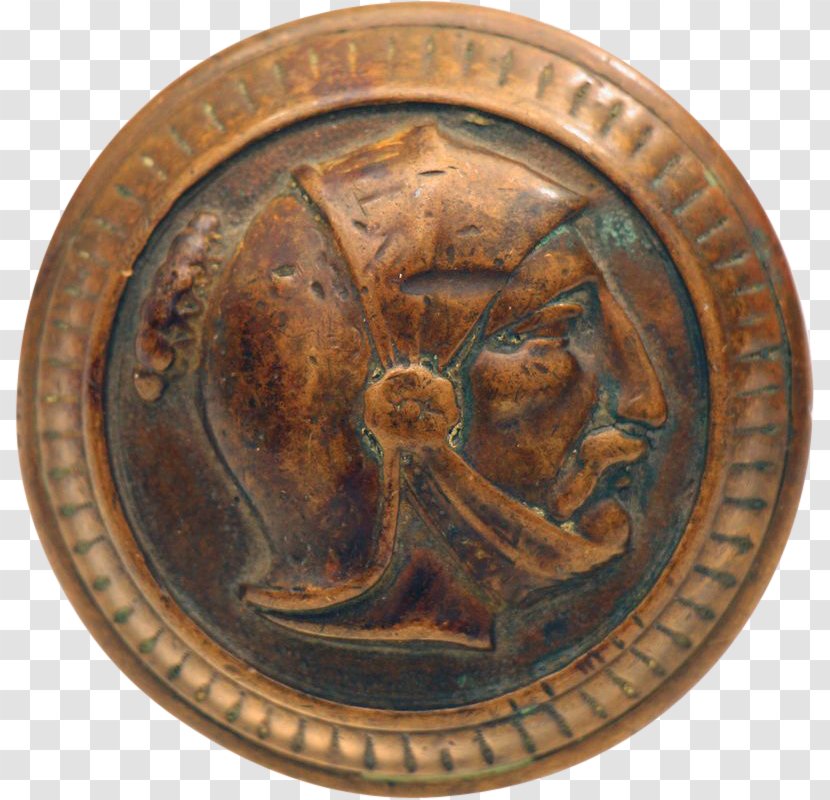 Copper Medal Bronze Coin 01504 - Relief Transparent PNG