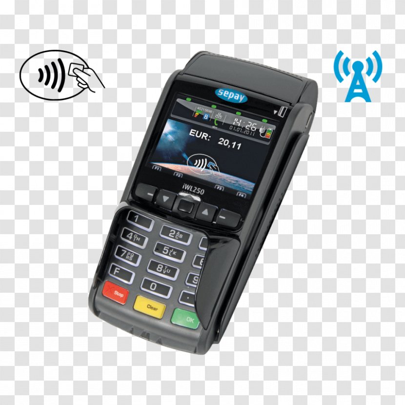 Electronic Cash Terminal Ingenico Computer Point Of Sale - Hardware - Portable Transparent PNG