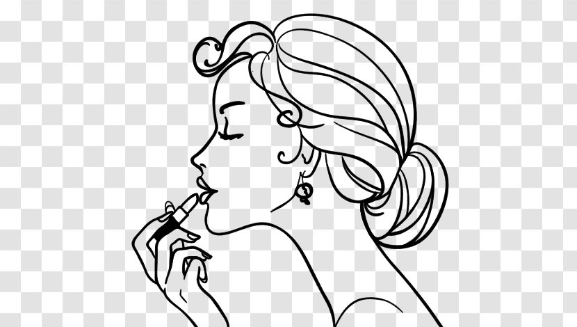 Coloring Book Cosmetics Drawing Lipstick - Flower Transparent PNG