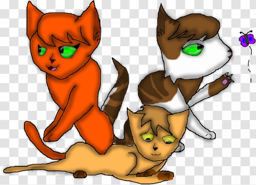 Whiskers Art Billystorm SkyClan's Destiny Leafstar - Painting - Cat Transparent PNG