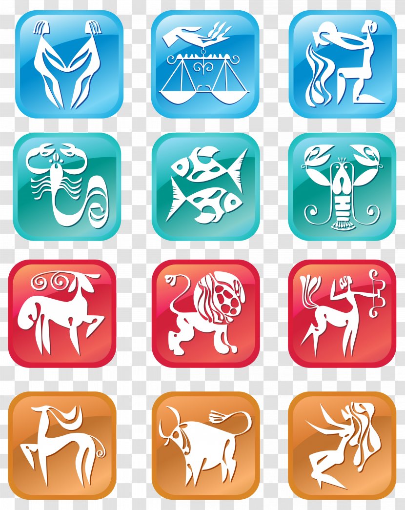 Zodiac Astrological Sign Horoscope Leo Astrology - Signs Set Large Image Transparent PNG