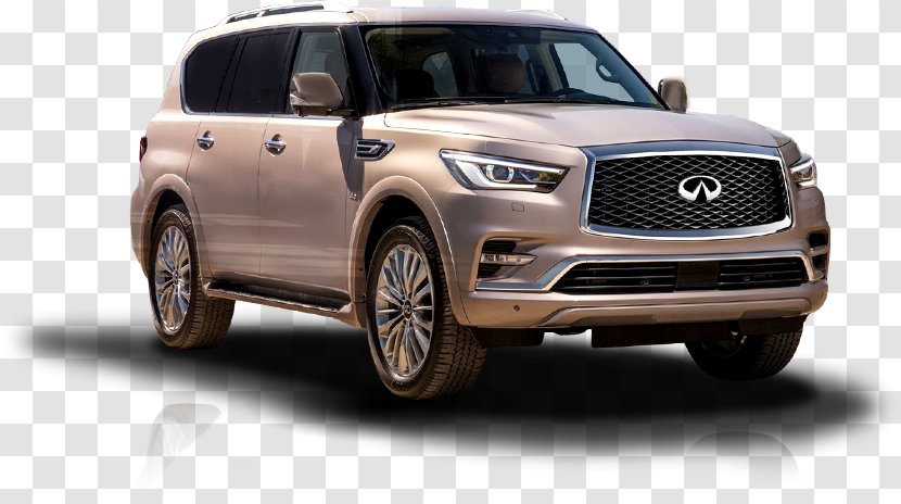 2018 INFINITI QX80 Car Sport Utility Vehicle Dubai Motor Show - Infiniti Qx80 Transparent PNG