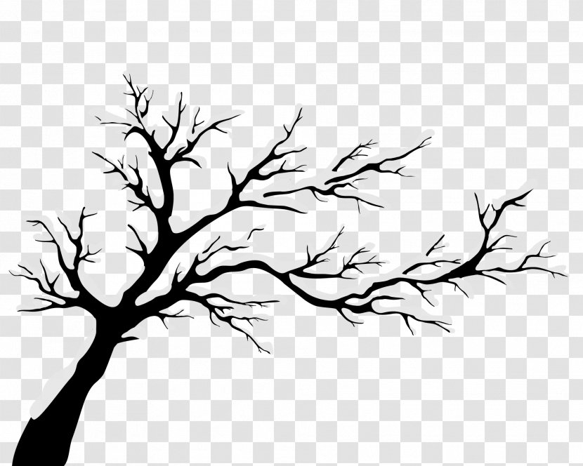 Tree Silhouette Autumn - Flora Transparent PNG