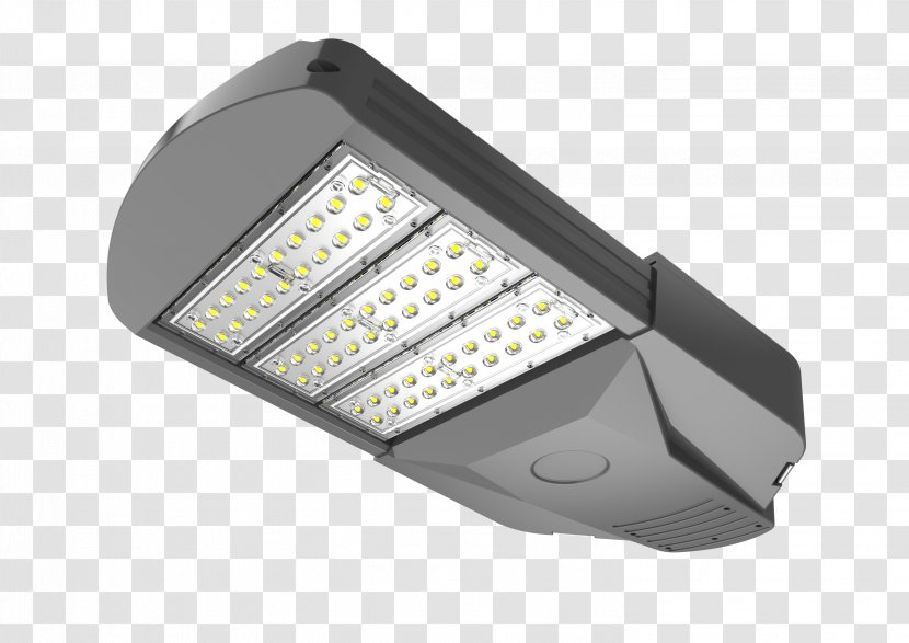 Light-emitting Diode LED Street Light Fixture - Led Lamp Transparent PNG