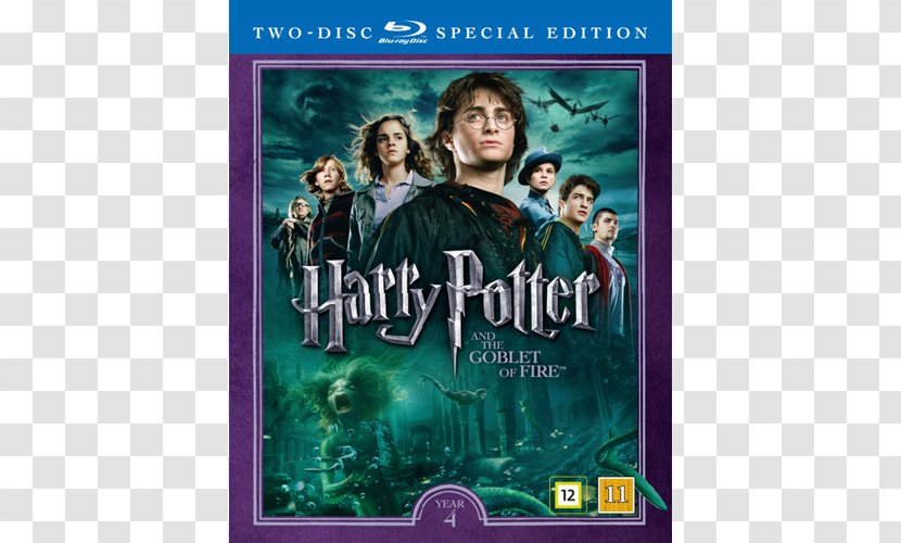 Harry Potter And The Goblet Of Fire DVD Film Wizarding World - Emma Watson Transparent PNG