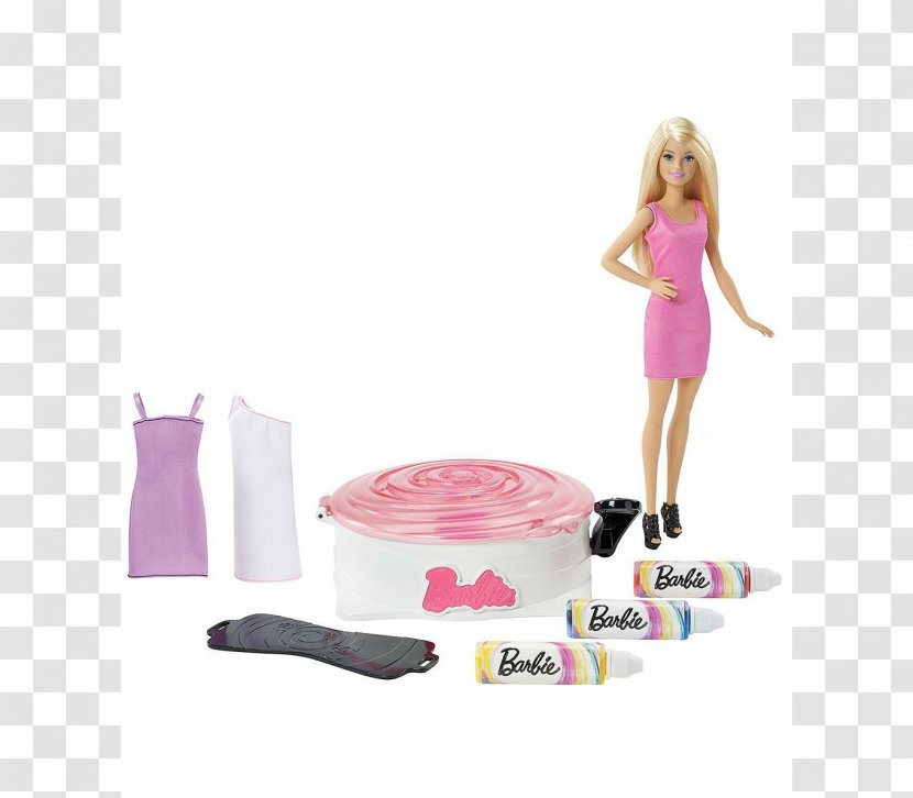 Totally Hair Barbie Doll Toy Designer - Mattel Transparent PNG