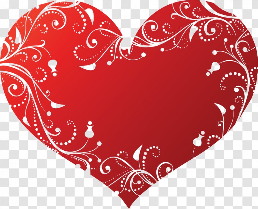 Valentine's Day Heart Love - Cartoon Transparent PNG