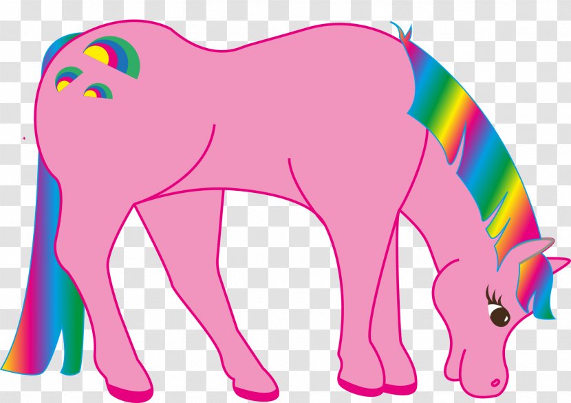 Pony Horse - Silhouette - Unicorn Transparent PNG