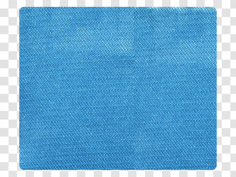 Place Mats Rectangle Turquoise - Fabric Swatch Transparent PNG