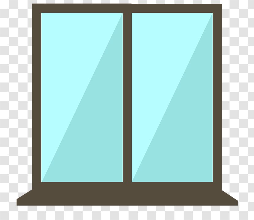 Window Vector Graphics Clip Art Image - Teal - Pintu Transparent PNG