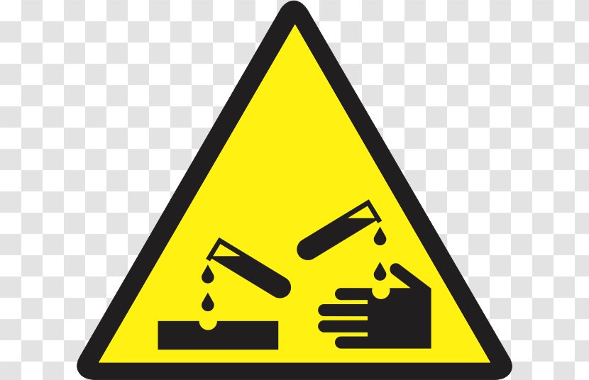 Corrosive Substance Hazard Symbol Sign Chemical Transparent PNG