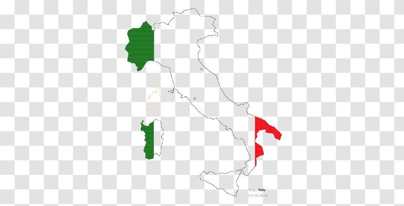 Italy Vector Map World - Florence Transparent PNG