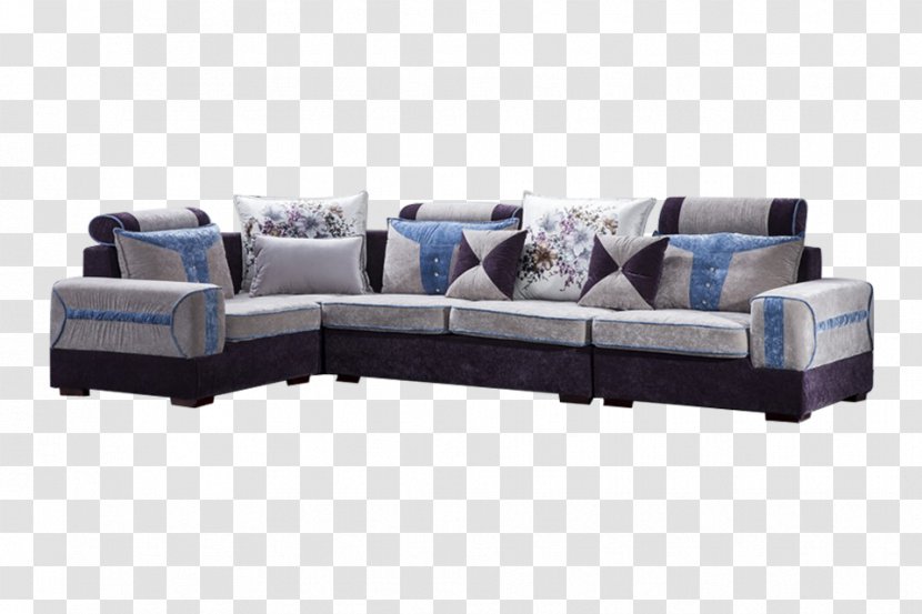 Couch Bedside Tables Furniture Loveseat - Textile - Sofa Set Transparent PNG