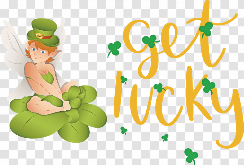 Get Lucky Saint Patrick Patricks Day Transparent PNG