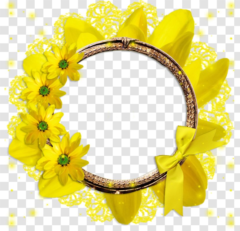 Picture Frame Photography - Flower - Chamomile Ring Transparent PNG