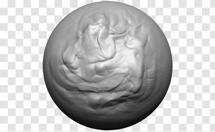 ZBrush White Black Grey Sphere - Bridegroom - Clay Modeling Transparent PNG