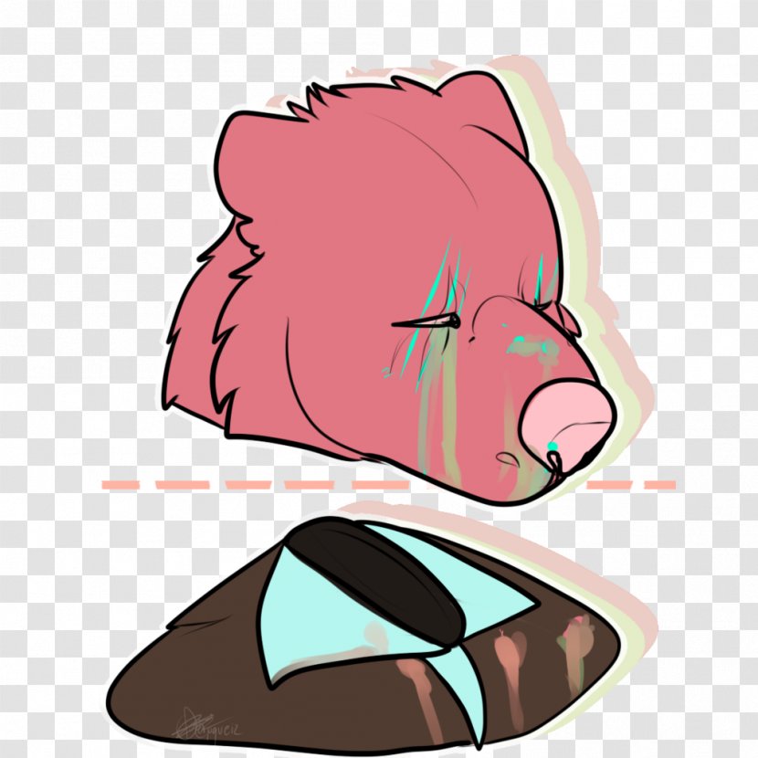 Pig Headgear Snout Clip Art - Pink Transparent PNG