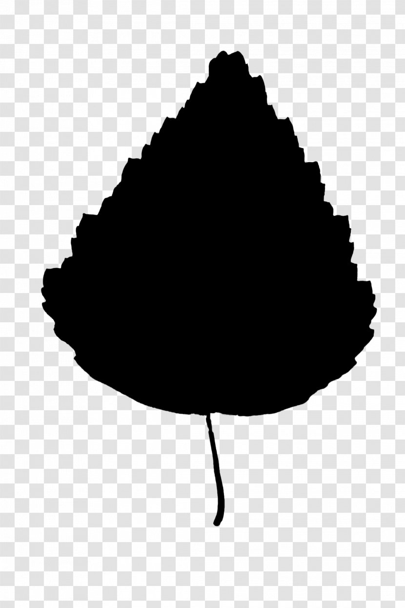 Black & White - Tree - M Leaf Silhouette Transparent PNG
