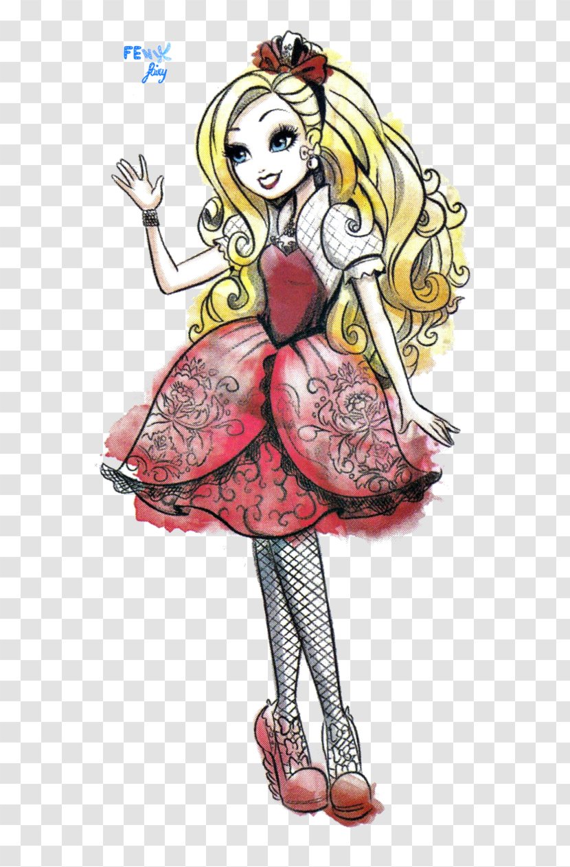 Snow White Ever After High Legacy Day Apple Doll Art - Cartoon Transparent PNG