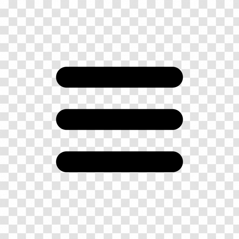 Hamburger Button Menu - New Transparent PNG