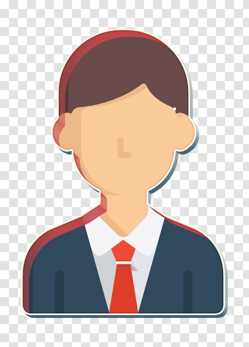 Business And Office Icon Man - Cartoon Transparent PNG