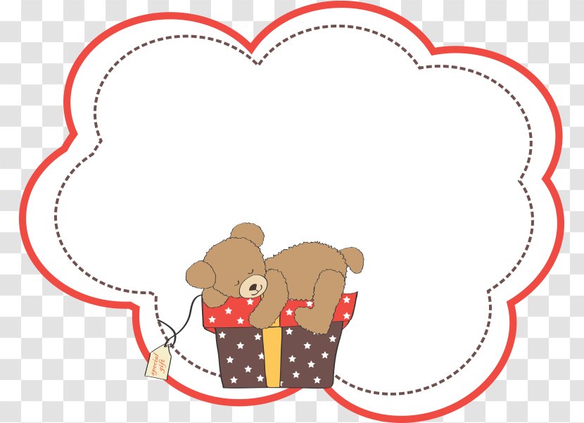 Bear Greeting & Note Cards Gift Birthday Clip Art - Cartoon Transparent PNG