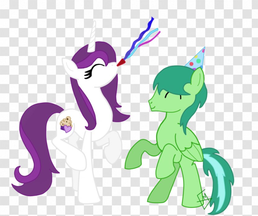 Pony Drawing Base DeviantArt - Green - Happy B.day Transparent PNG