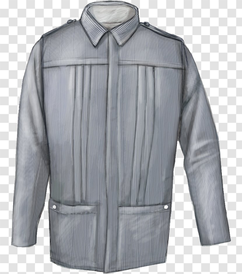 Sleeve Jacket Button Shirt Outerwear - Cuba 1898 Transparent PNG