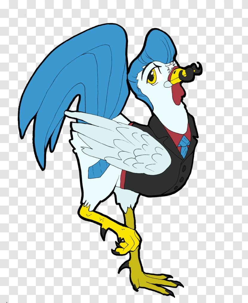 Work Of Art Bird - Cartoon - Rooster Transparent PNG