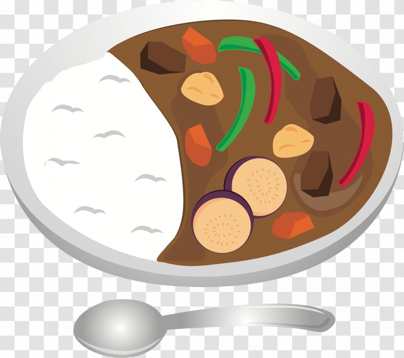 Japanese Curry Rice And Indian Cuisine Fukujinzuke Transparent PNG