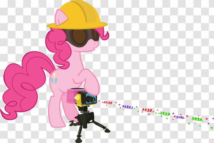 Pinkie Pie Pony Rainbow Dash Applejack Team Fortress 2 - Art - Spray Vector Transparent PNG