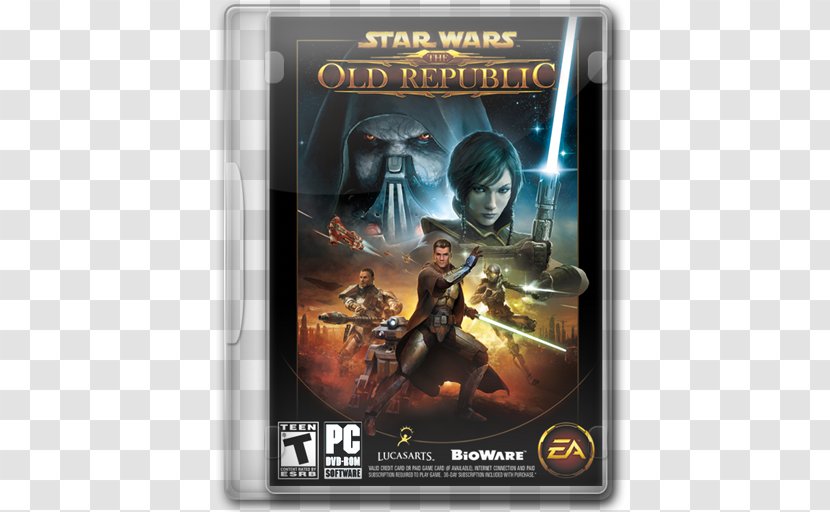 Dvd Action Figure Pc Game Film Video Software - Star Wars The Old Republic Transparent PNG