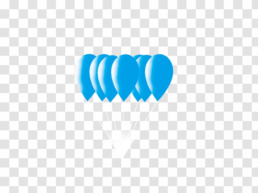 Logo Brand Font - Text - Blue Parachute Transparent PNG