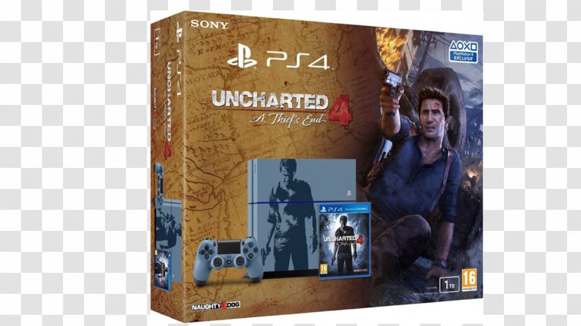 Uncharted 4: A Thief's End Uncharted: Drake's Fortune The Nathan Drake Collection Xbox 360 PlayStation 4 - Game - UNCHARTED Transparent PNG