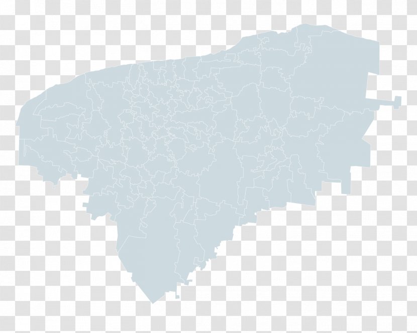 Yucatán Blank Map - Mexico Transparent PNG