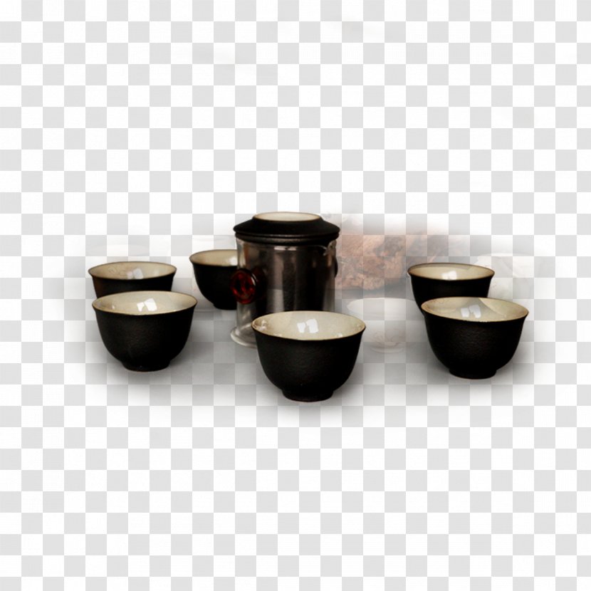 Teacup Coffee Cup Teapot - Tea Set Transparent PNG
